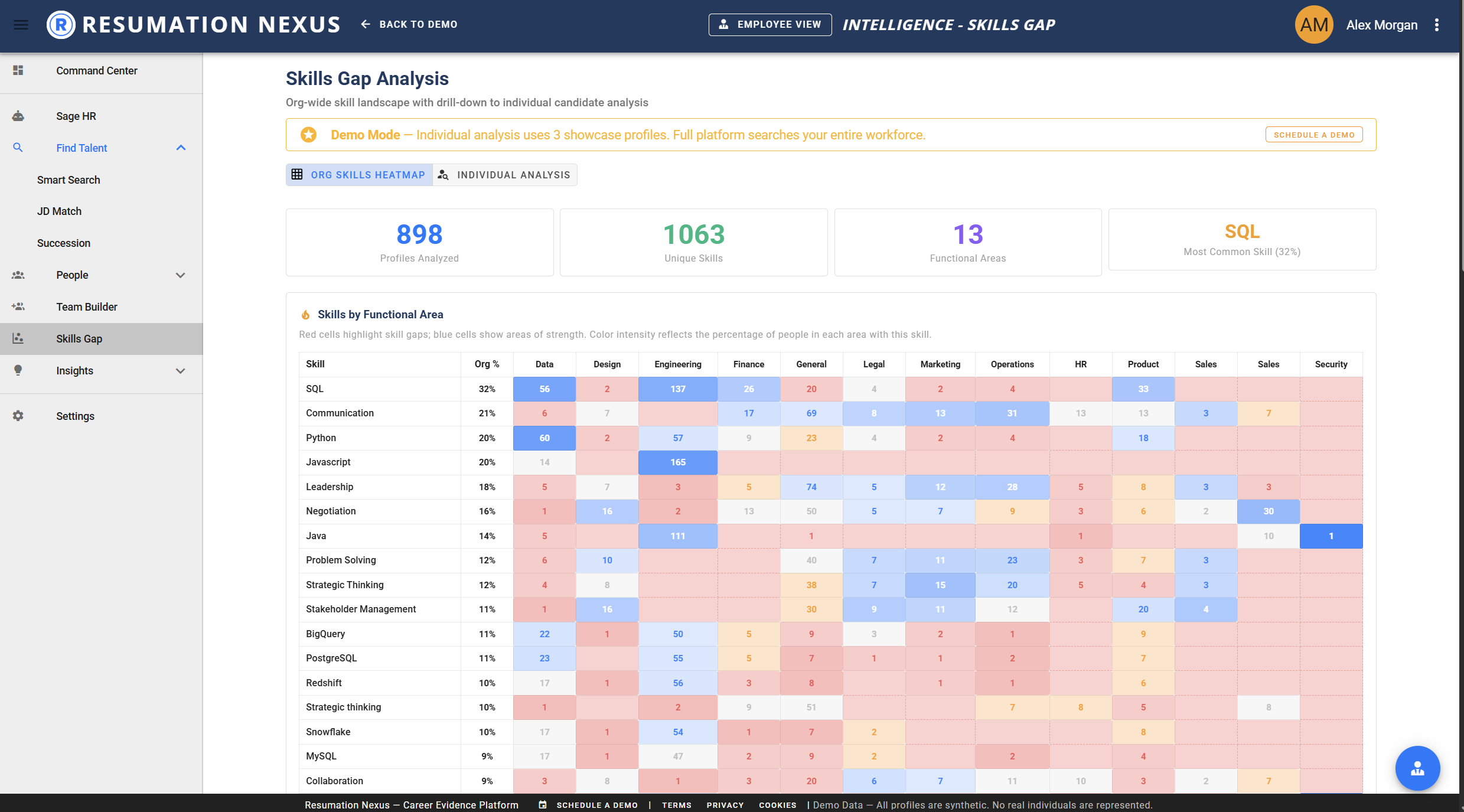 Skills Gap Analysis